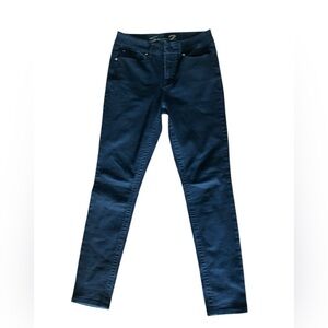 Seven7 Women's High Rise Jeans - Black